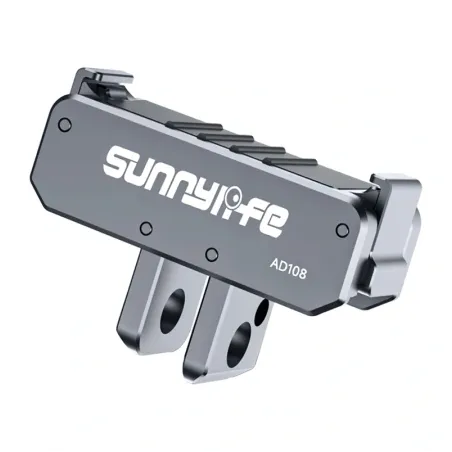 Sunnylife Aluminum Dual-Directional Mounting Adapter for Osmo Nano / Action 6